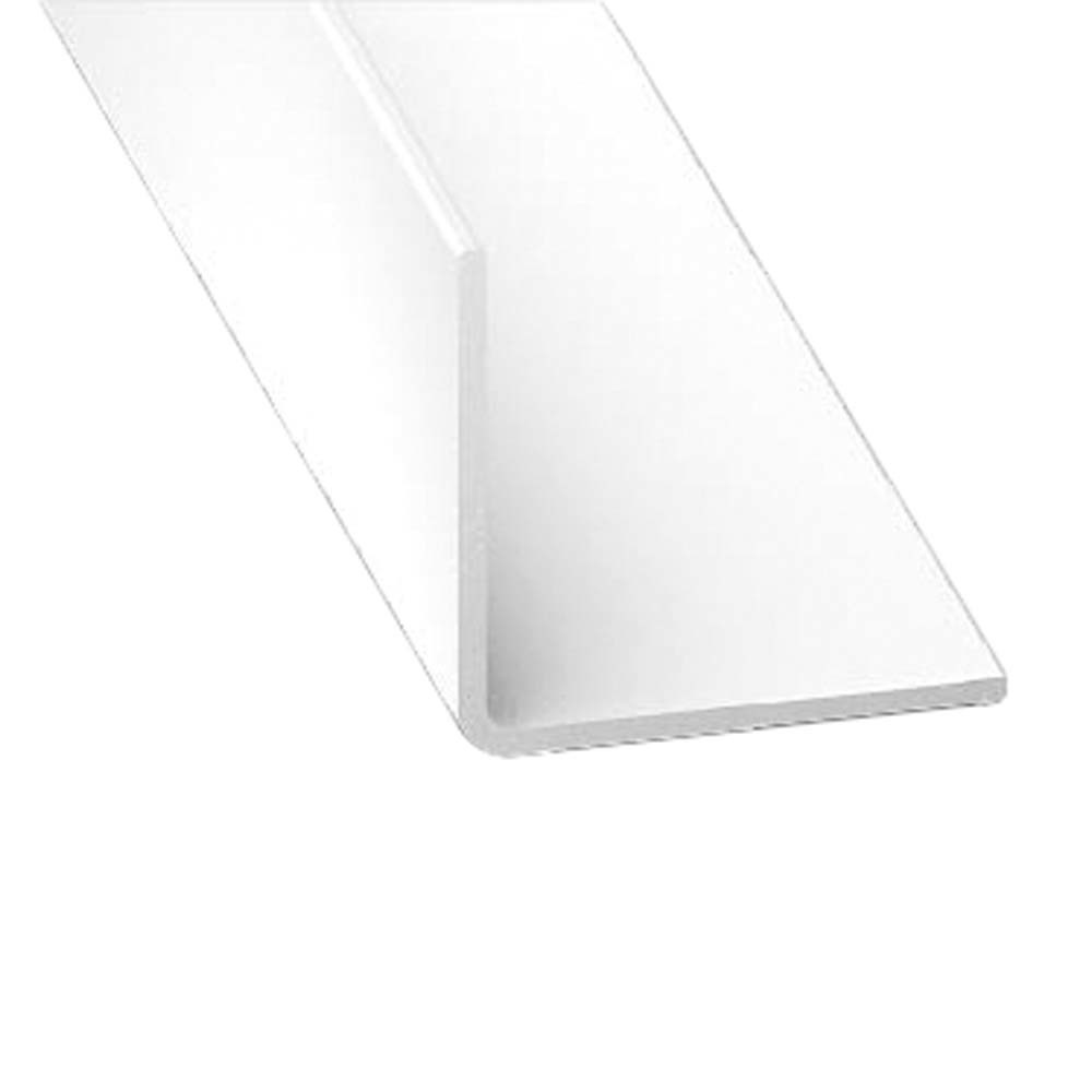 Ángulo de pvc blanco 100 x 2 x 2 cm