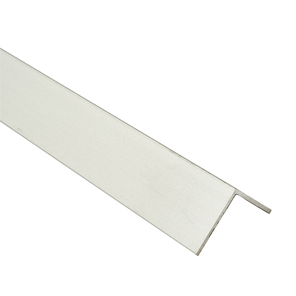Ángulo de aluminio anodizado 100 x 2,5 x 2,5 cm