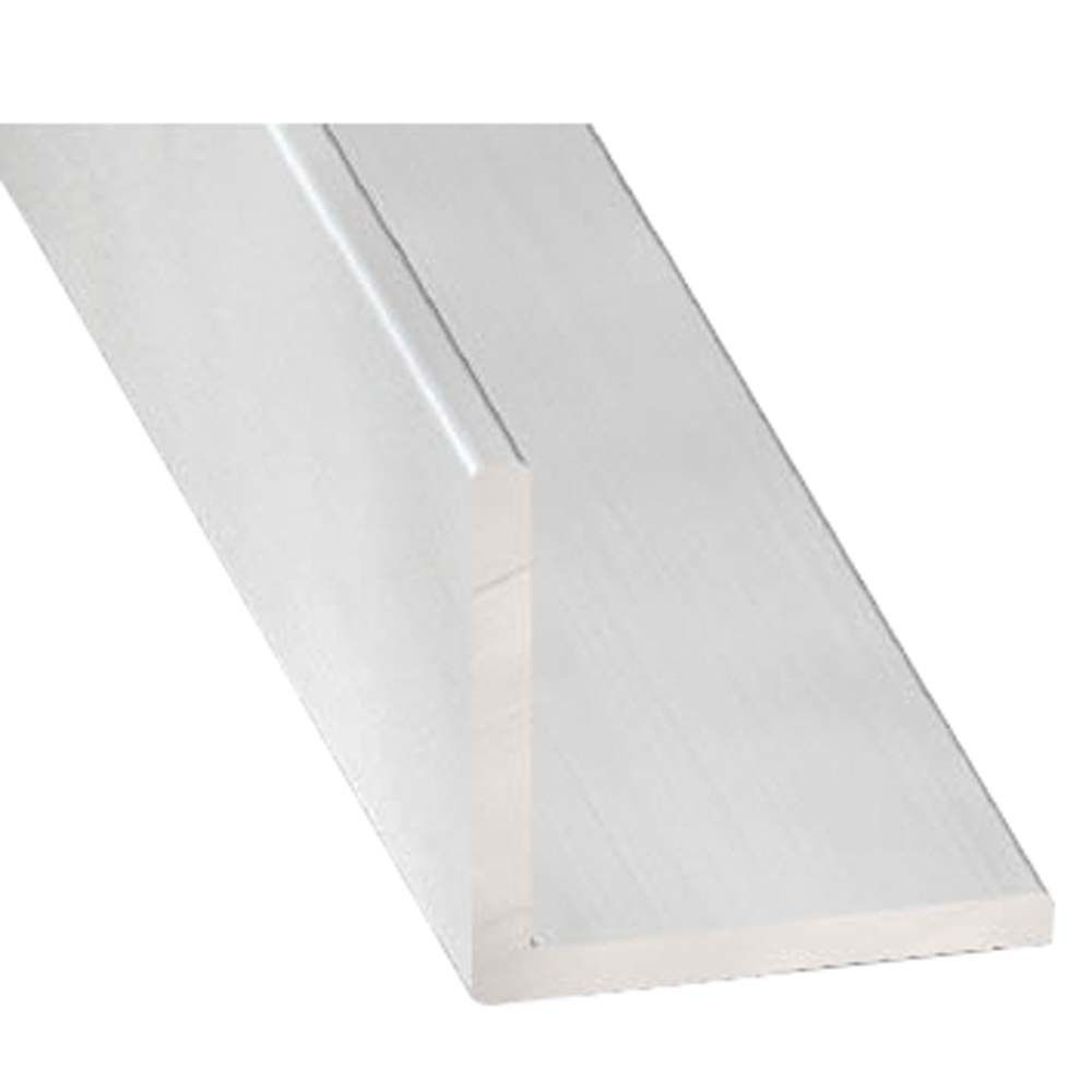 Ángulo de aluminio bruto 100 x 2 x 2 cm