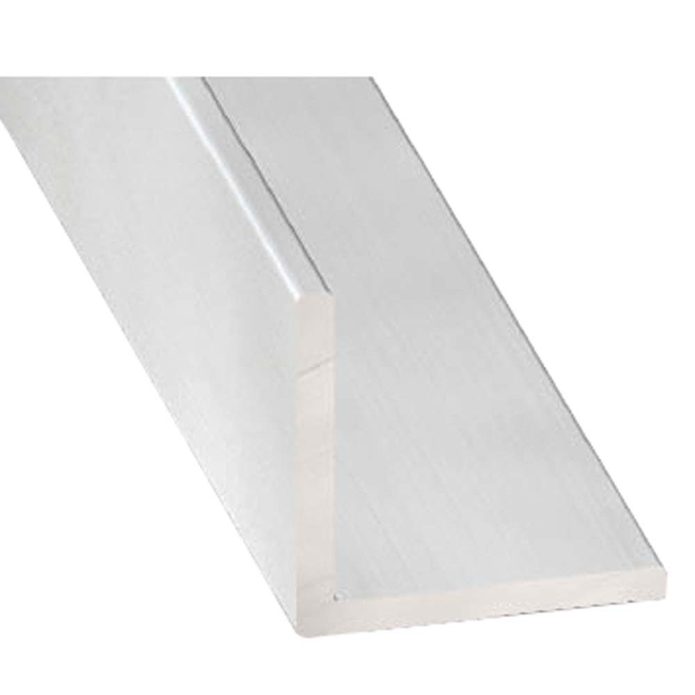Ángulo de aluminio bruto 100 x 2,5 x 2,5 cm