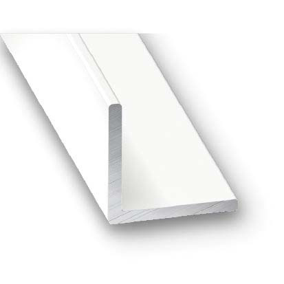 Ángulo de aluminio lacado 100 x 2 x 2 cm