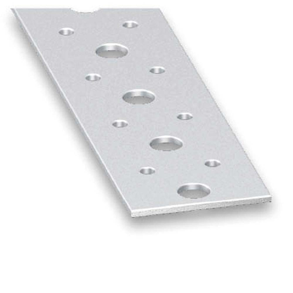 Pletina de acero perforada 40 x 2 mm - 1 m