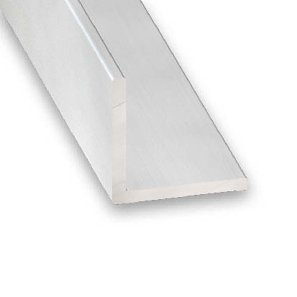 Ángulo de aluminio 250 x 1,5 x 1,5 cm