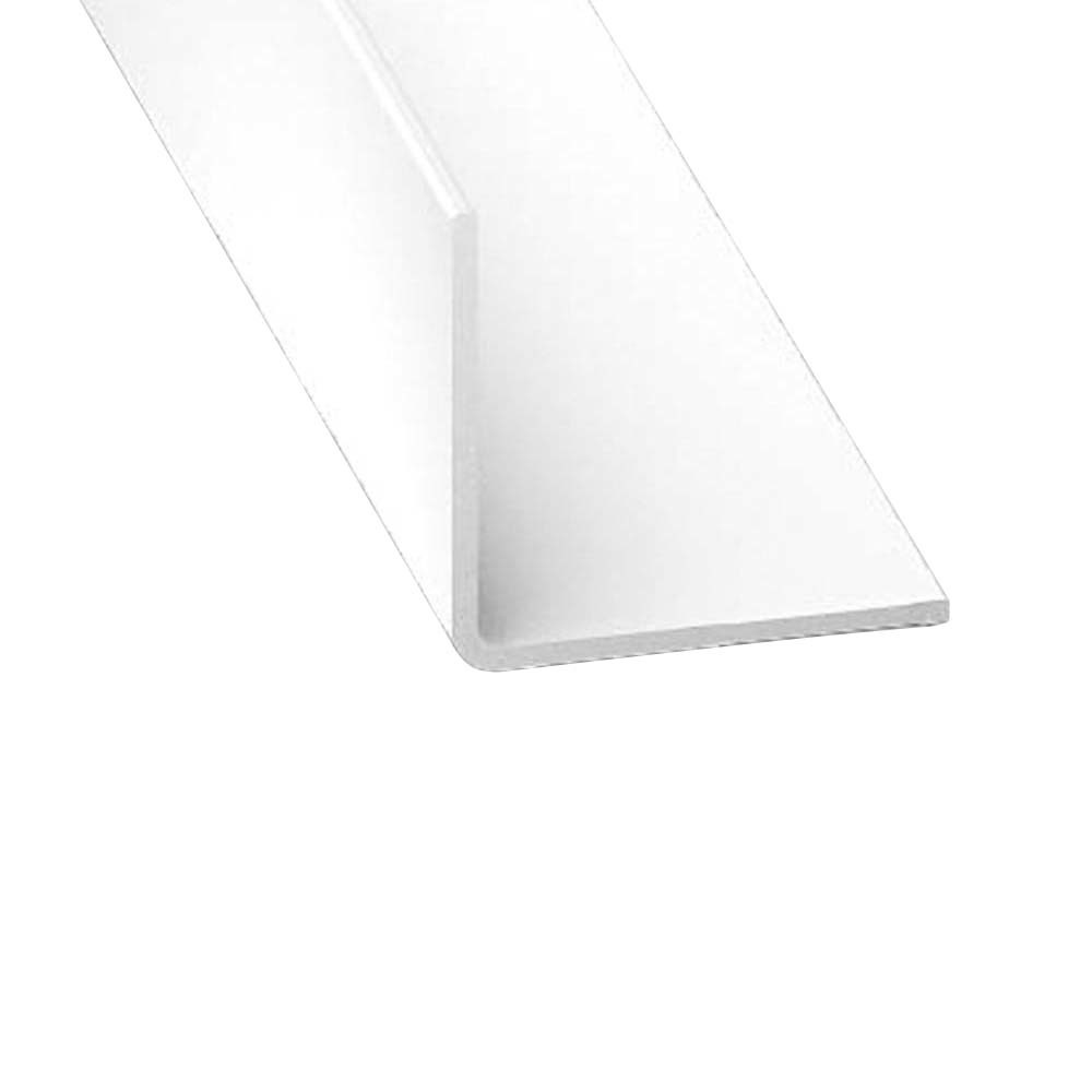 Ángulo pvc blanco 100 x 6 x 6 cm