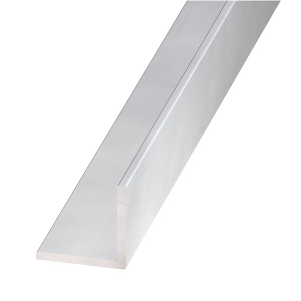 Ángulo de aluminio 250 x 1 x 1 cm