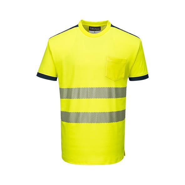 Portwest - camiseta de manga corta pw3 hv