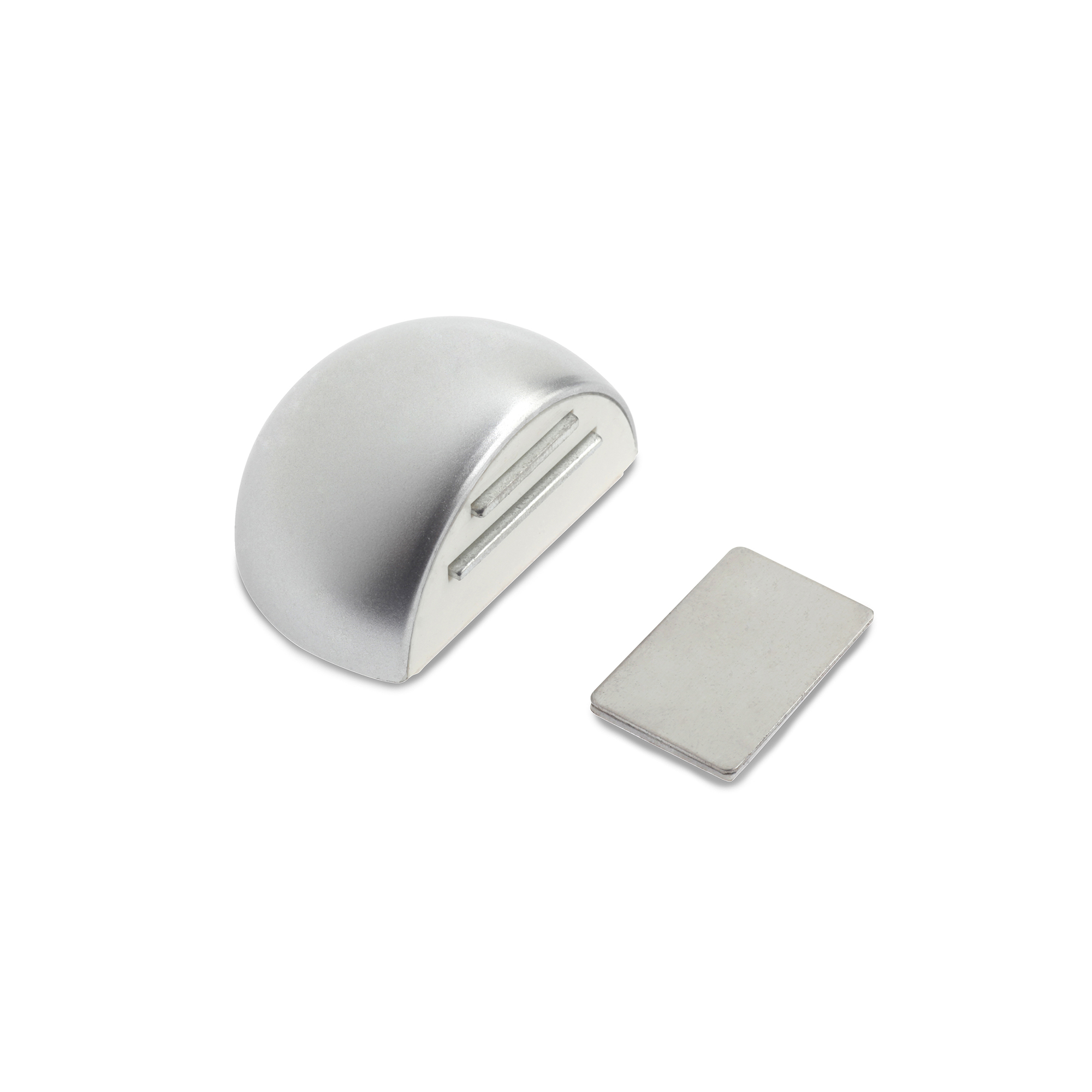 Tope de puerta rei co2-361.33 | 52x40x26 mm | cromo mate | 10 uds.