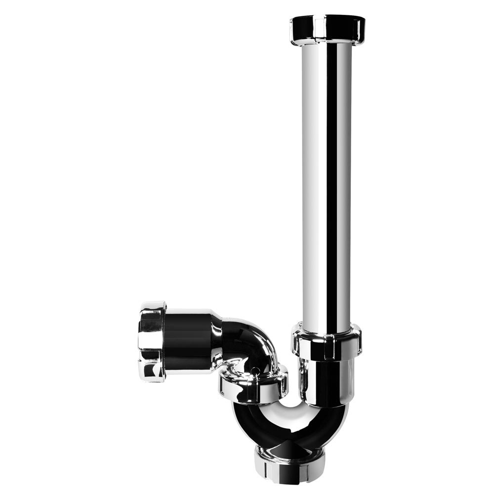 Sifón lavabo cromo