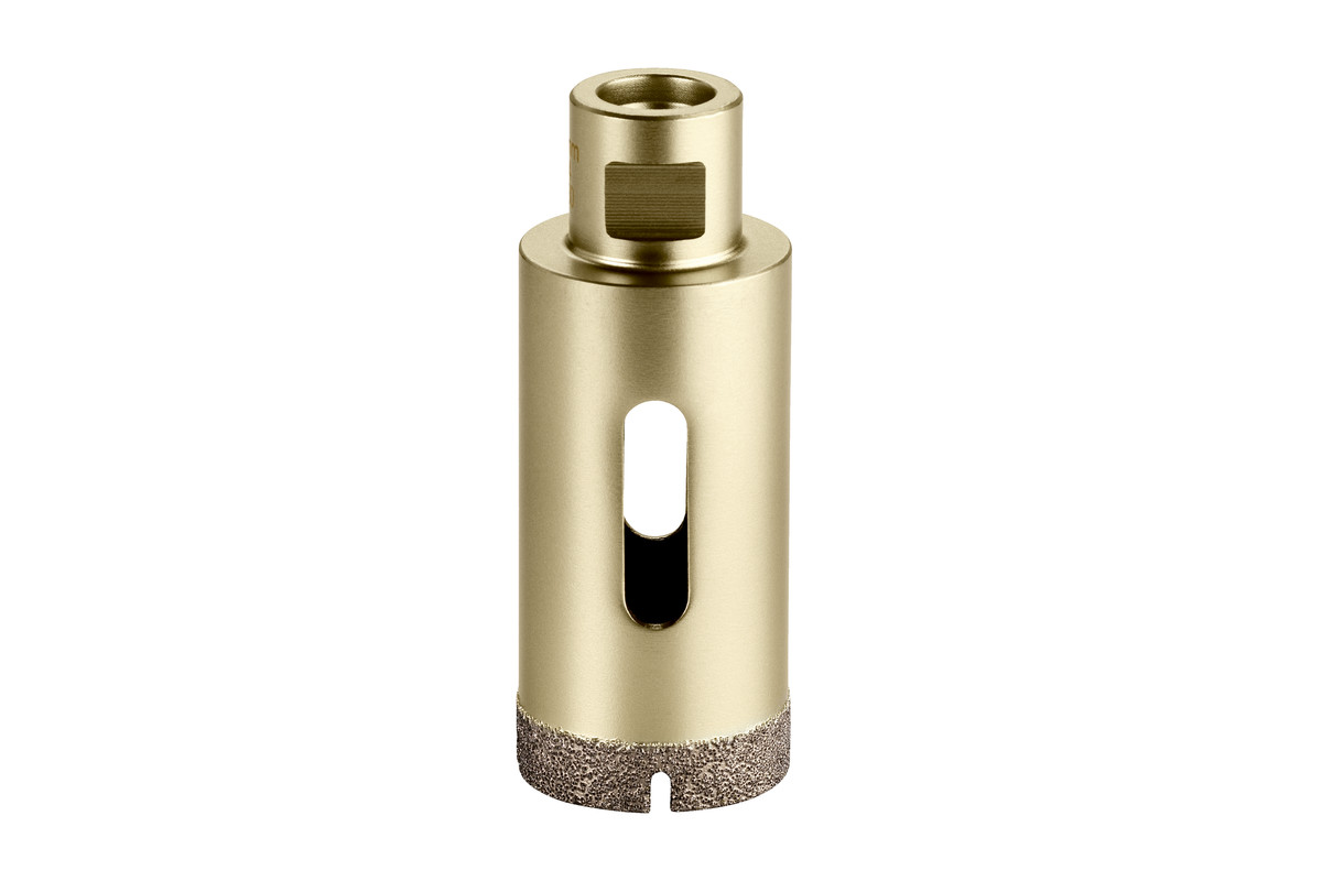 Metabo corona de perforación diamantada para azulejos "dry", 25 mm, m14