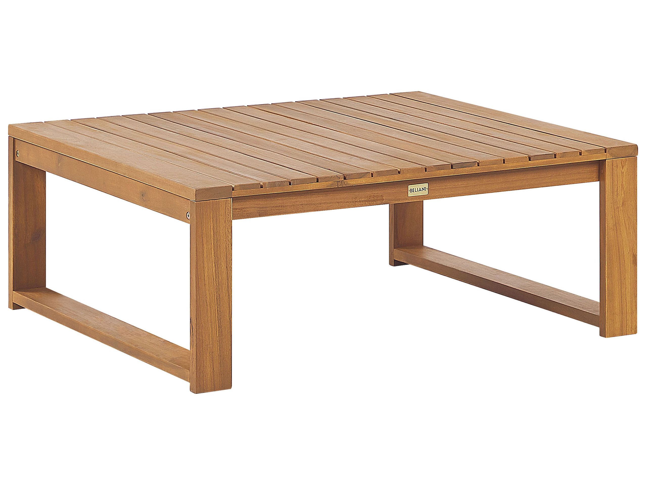 Mesa de centro marrón timor