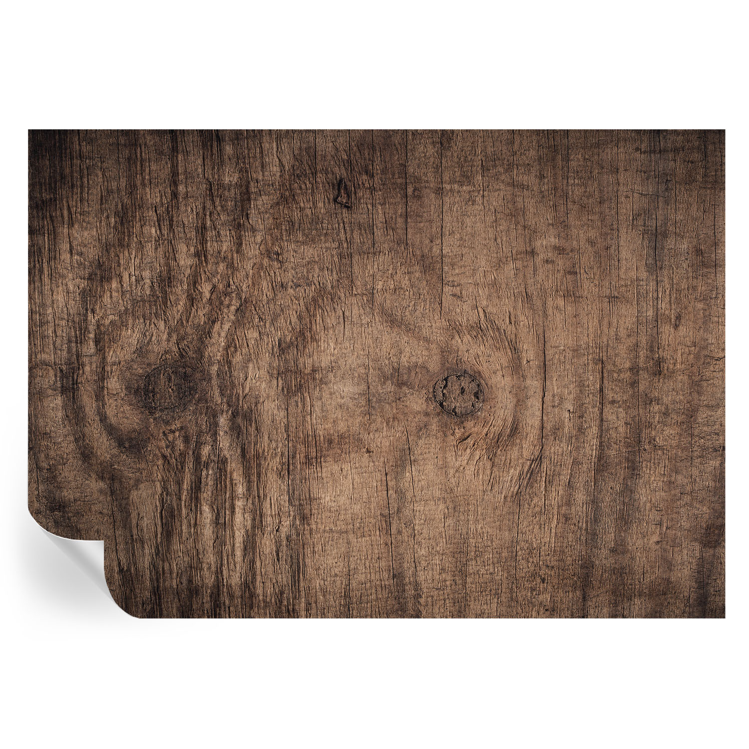 Papel pintado autoadhesivo madera rústica 208x146 tulup