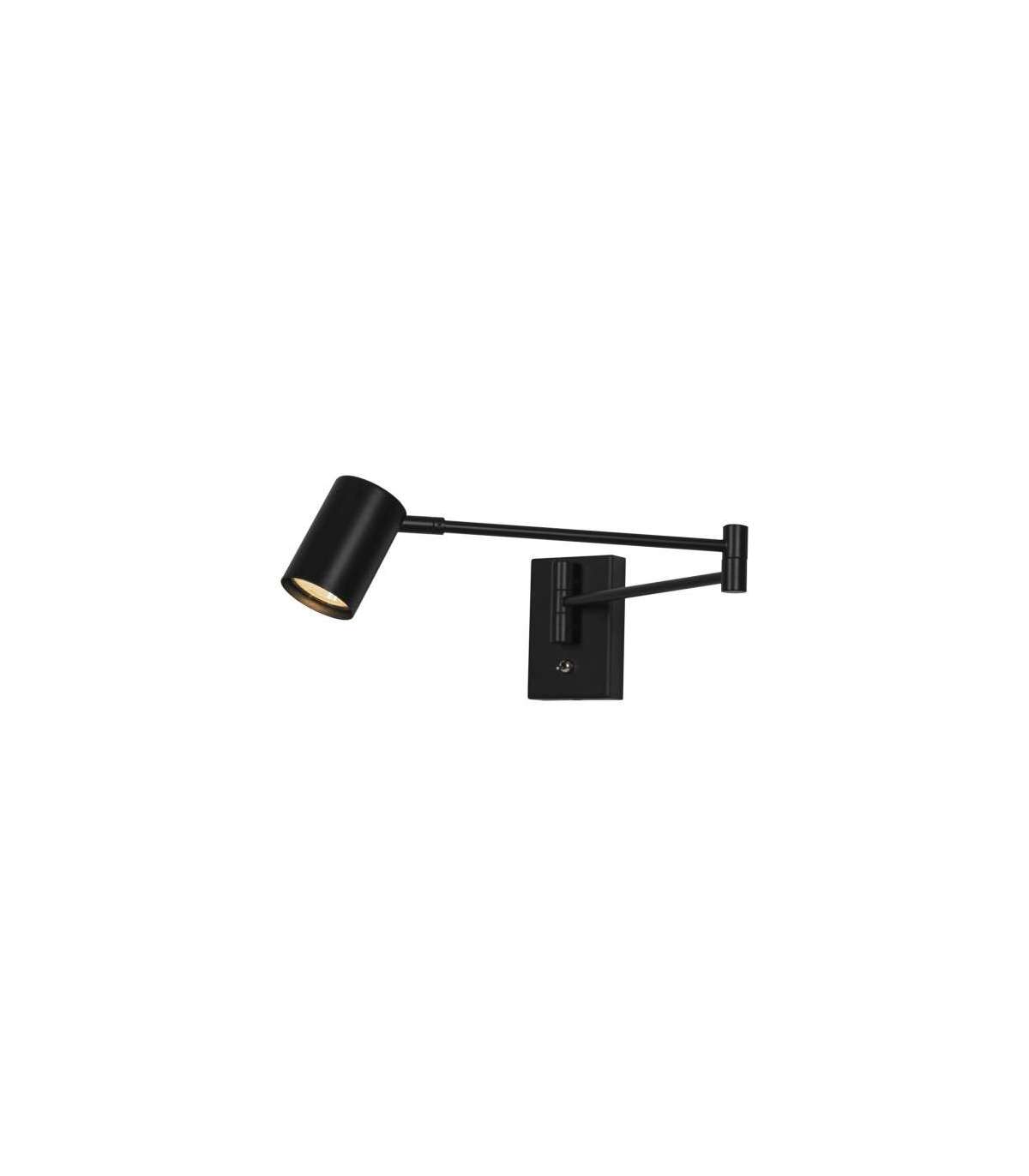 Aplique de pared LED articulado modelo romeo moderno