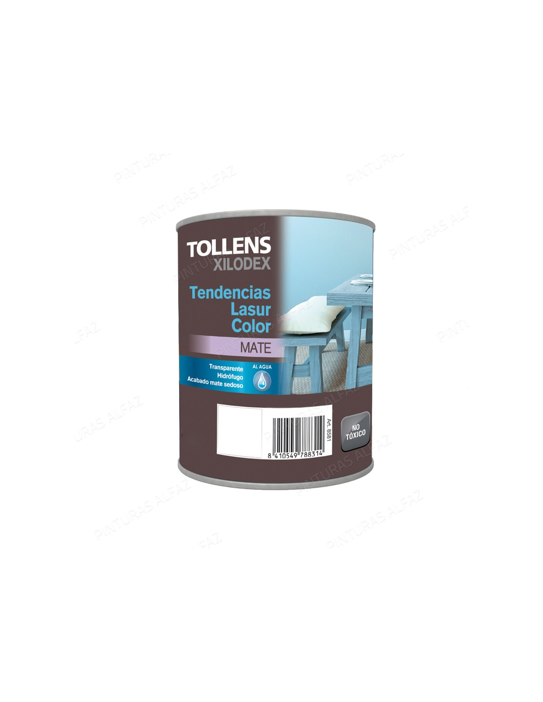 Lasur al agua tendencias 750 ml (limón 534)