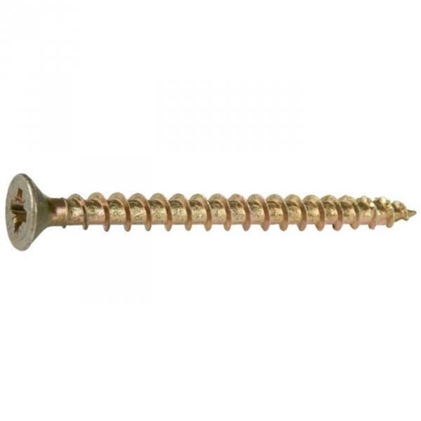 Tornillo para madera cabeza avellanada pz1 - ø 2,5 mm - 12 mm - cincado ama