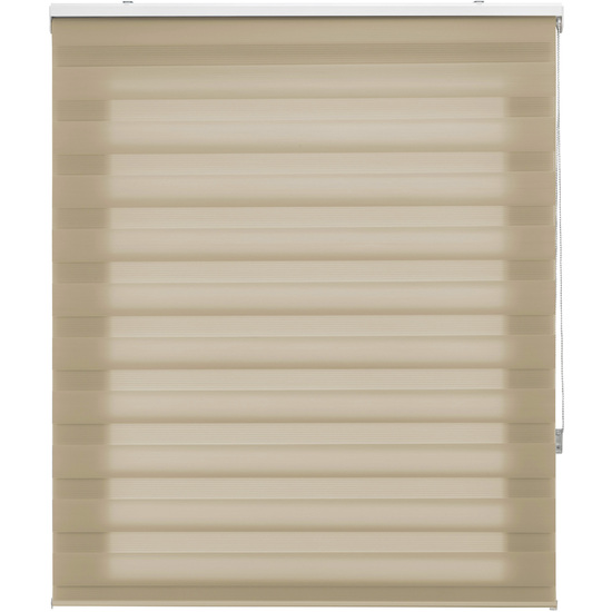 Blindecor lira | estor enrollable noche y día 140x250 beige