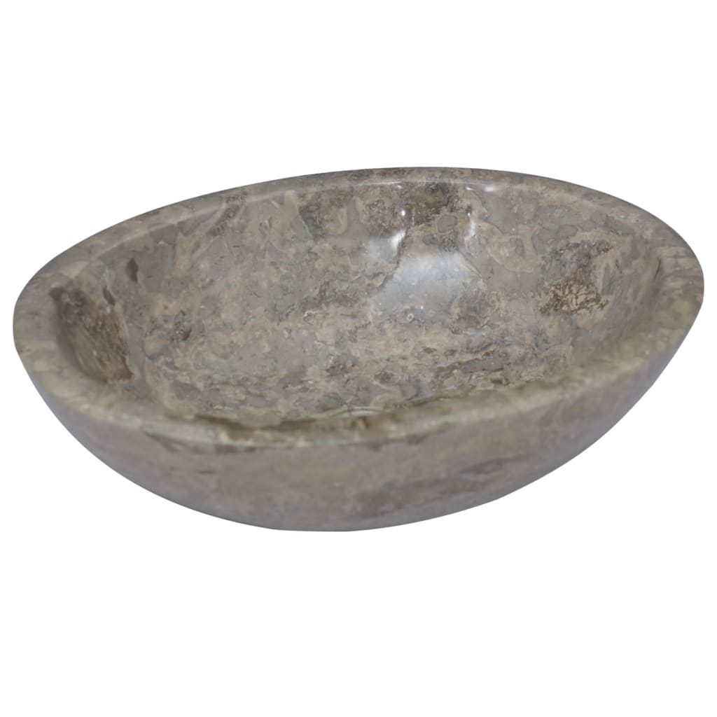 Lavabo gris mármol 53x40x15 cm es8232