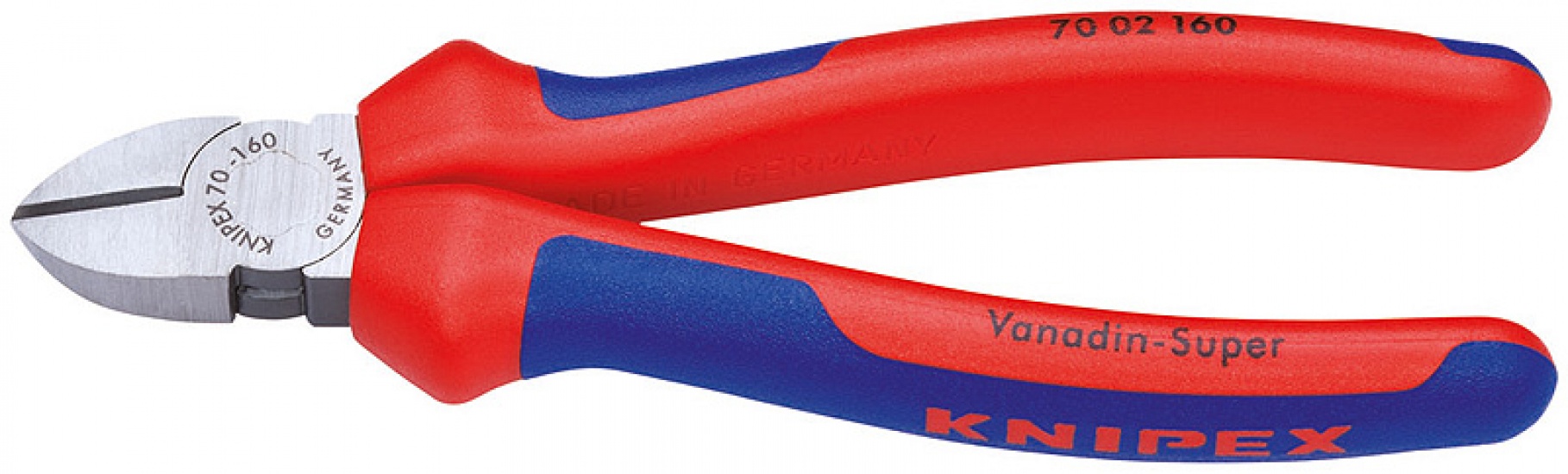 Alicate corte diagonal 140 mm mangos bimaterial
