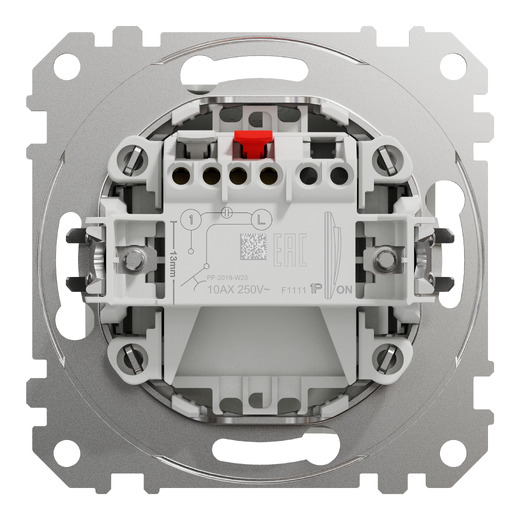 Pulsador New Sedna Blanco Schneider