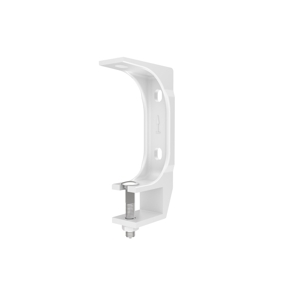 Soporte de toldo de acero doble uso blanco 20,8 x 4,4 cm Blooma