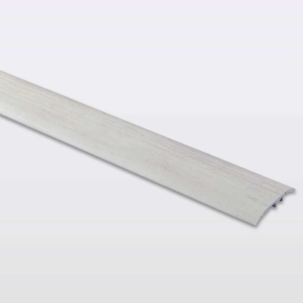 Perfil de unión plano aluminio "decor140" 93 x 3,7 cm madera