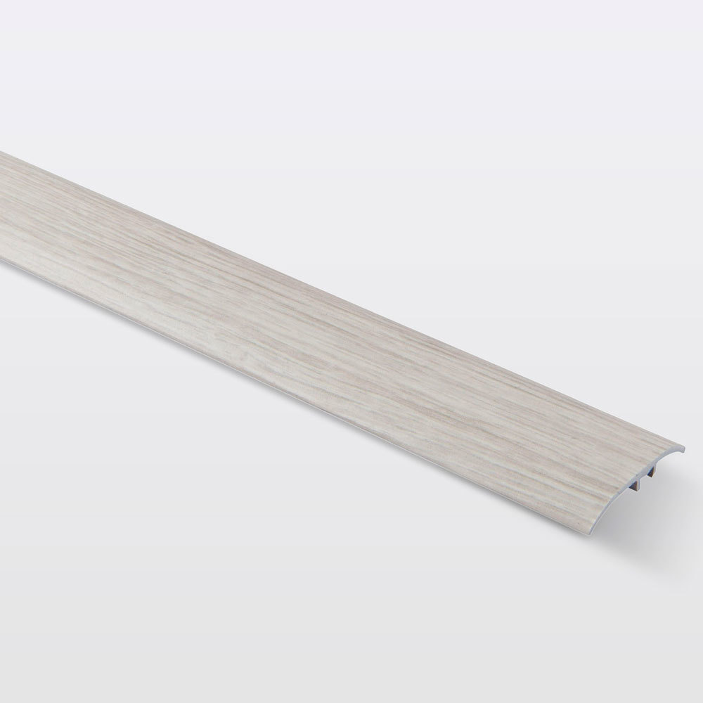 Perfil de unión plano aluminio "decor145" 93 x 3,7 cm madera
