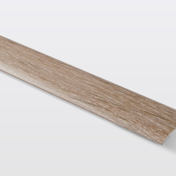 Perfil de unión plano aluminio "decor280" 180 x 3,7 cm madera
