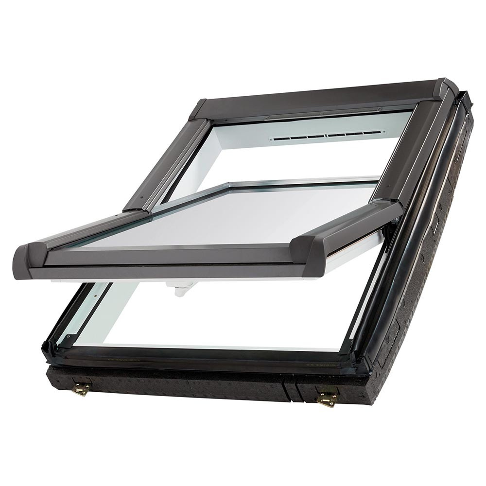 Ventana de techo site premium 78 x 98 cm barnizada