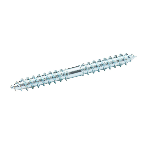 Pack 5 espigas roscadas de acero galvanizado diall 50 x ø 5 mm