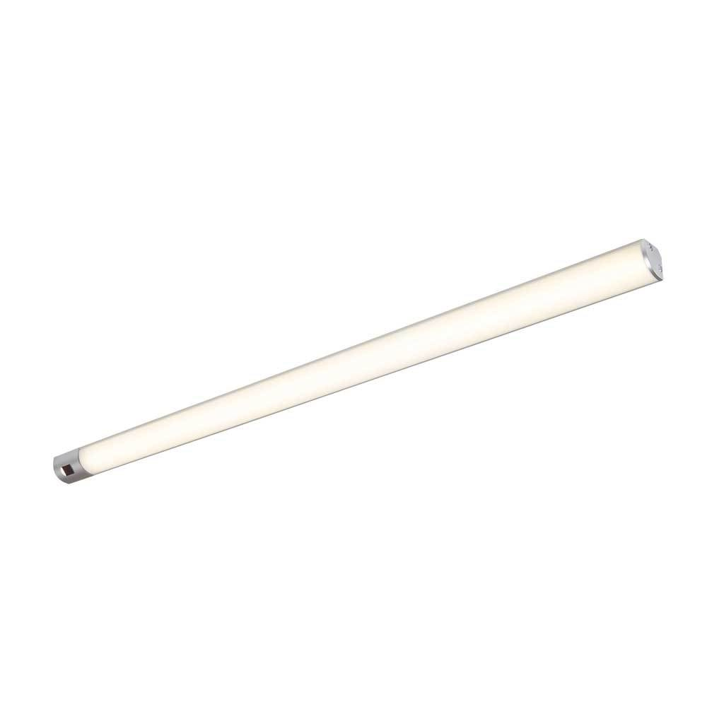 Miniregleta led noona 4,5 w ip20 28,5 cm plateado con sensor