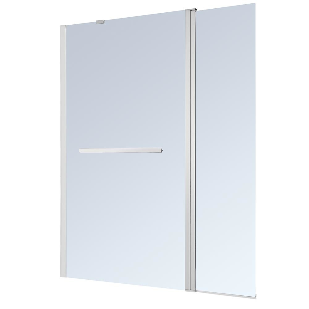 Mampara bañera transparente 150x124cm nubia