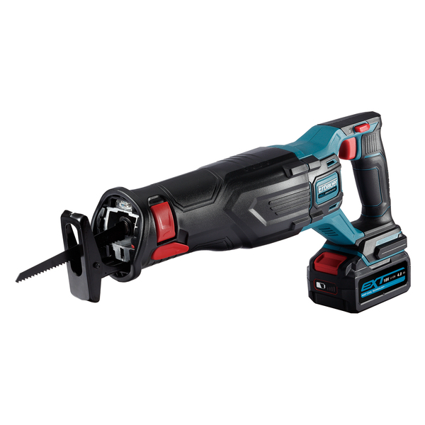 Sierra sable 18V brushless batería 4Ah Erbauer