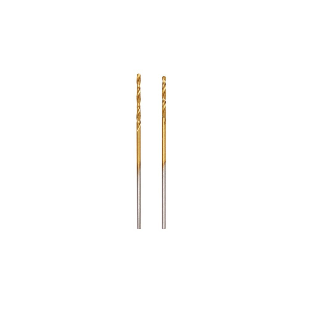 2 BROCAS HSS TITANIO 1 mm ERBAUER