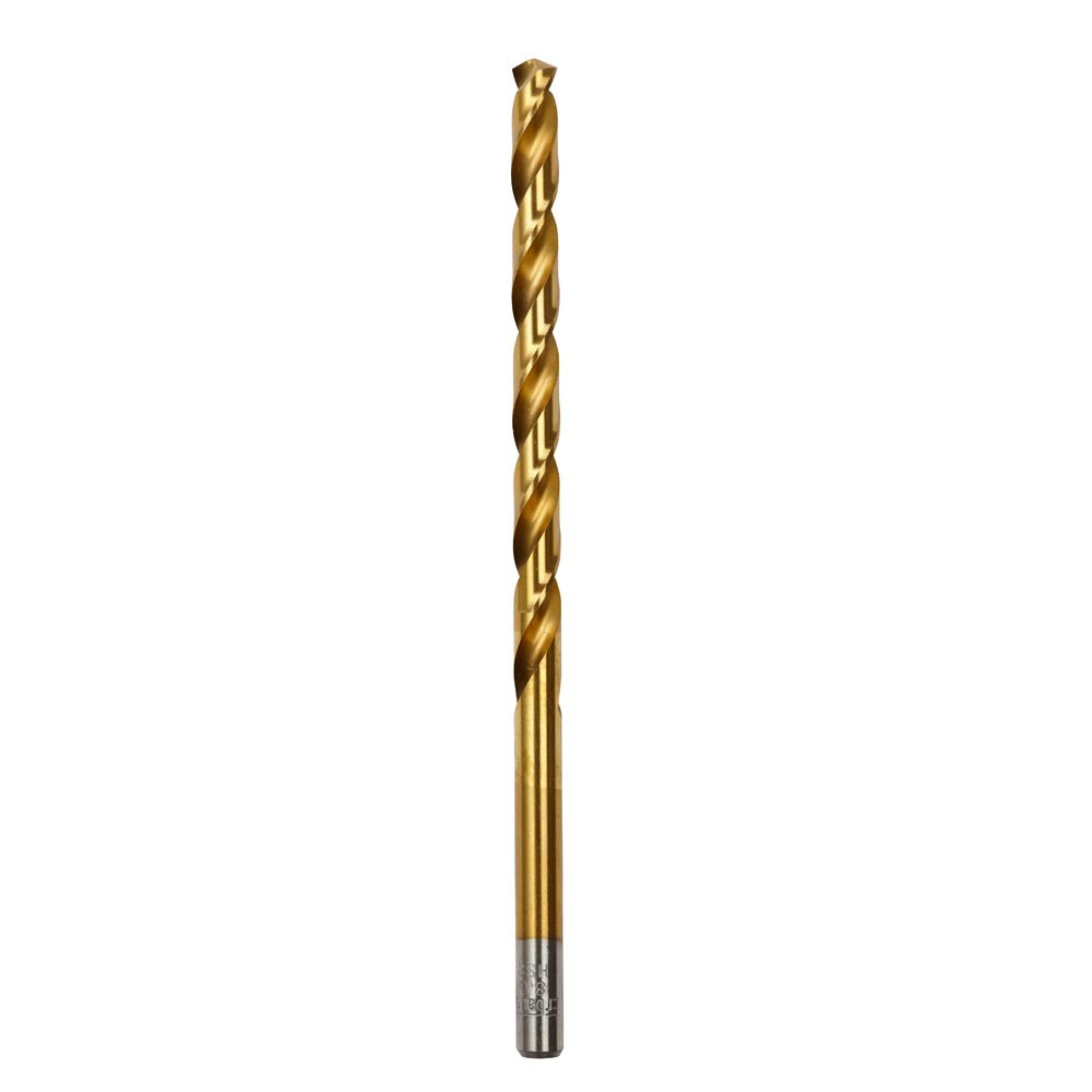 Broca metal hss titanio 8 x 165 mm erbauer