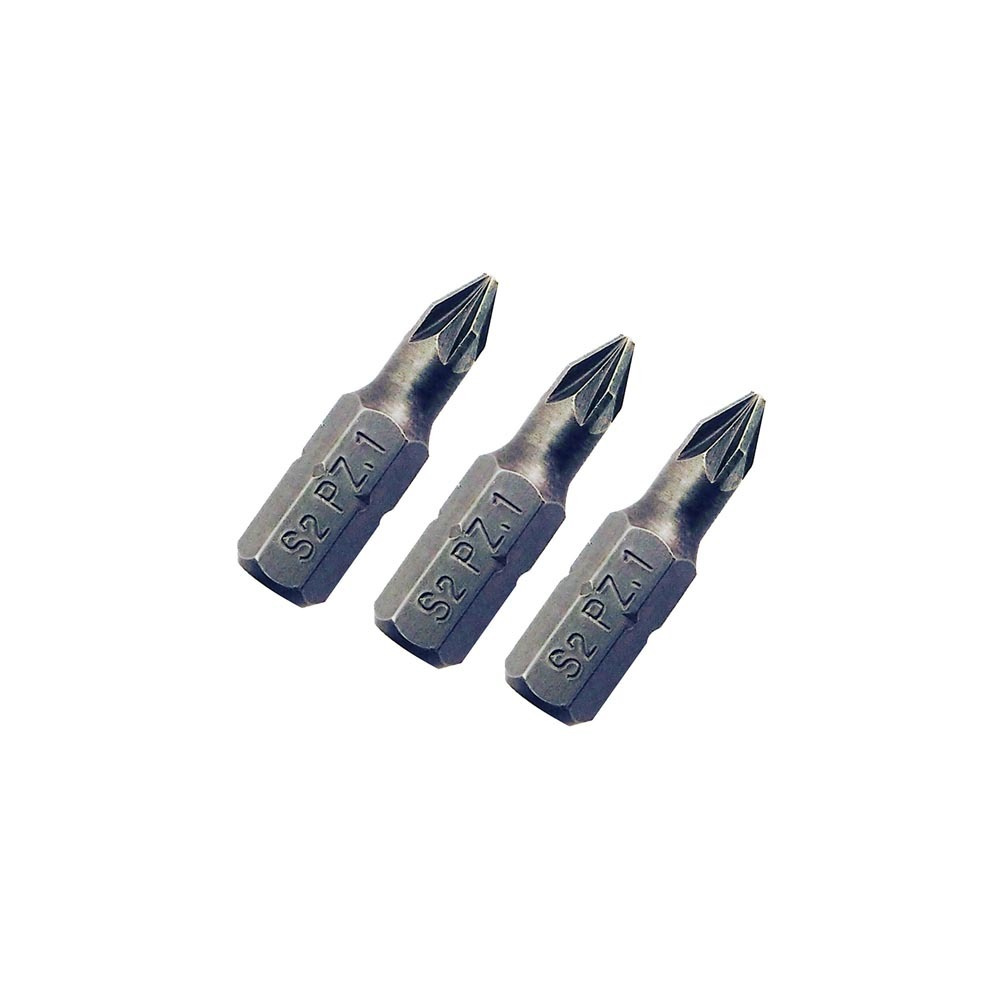 Juego 3 puntas 25 mm pz1