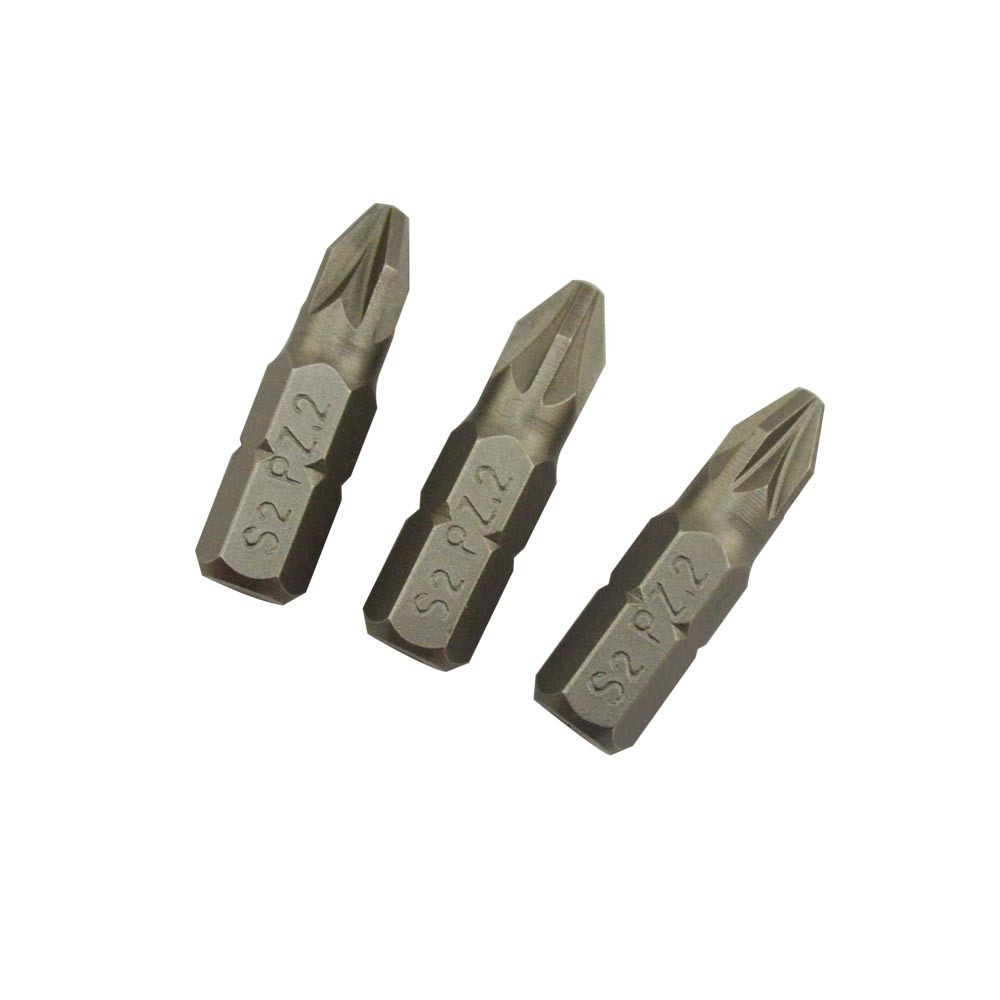 Juego 3 puntas 25 mm pz2