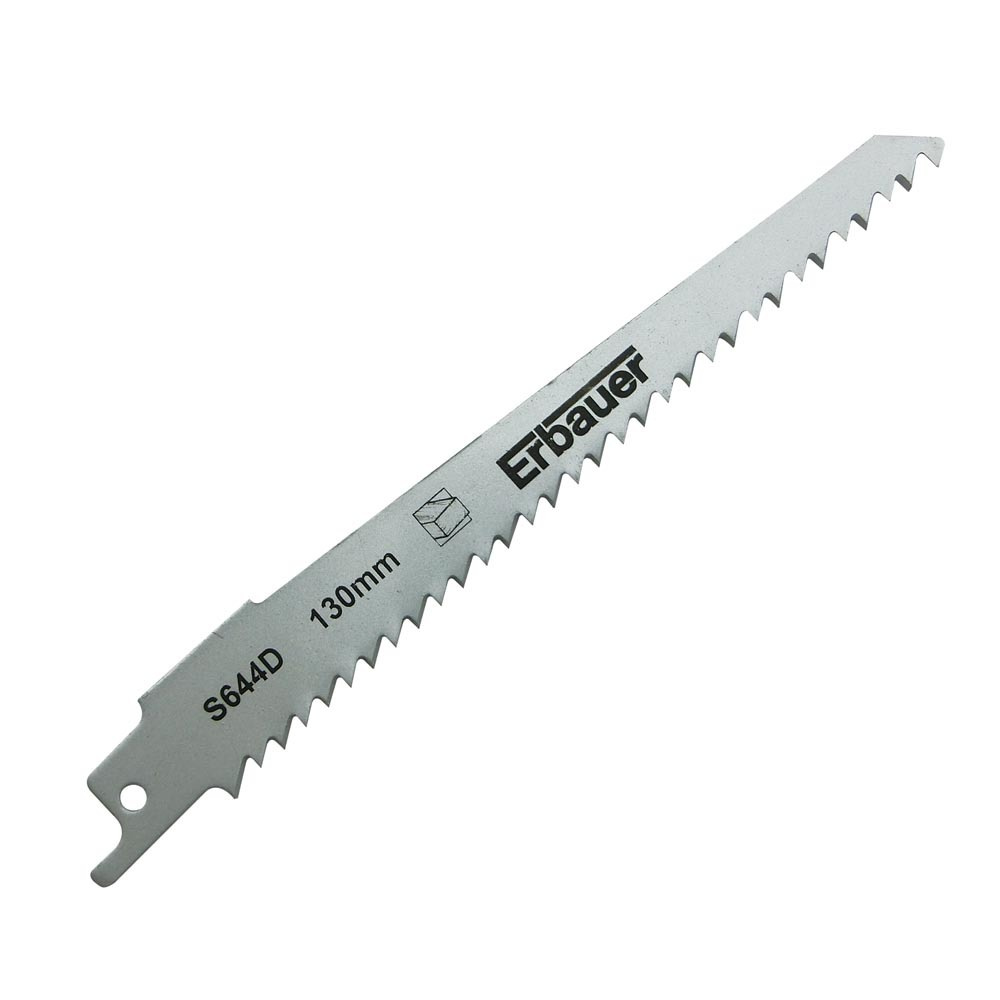 Pack 2 hojas sierra sable madera fina erbauer