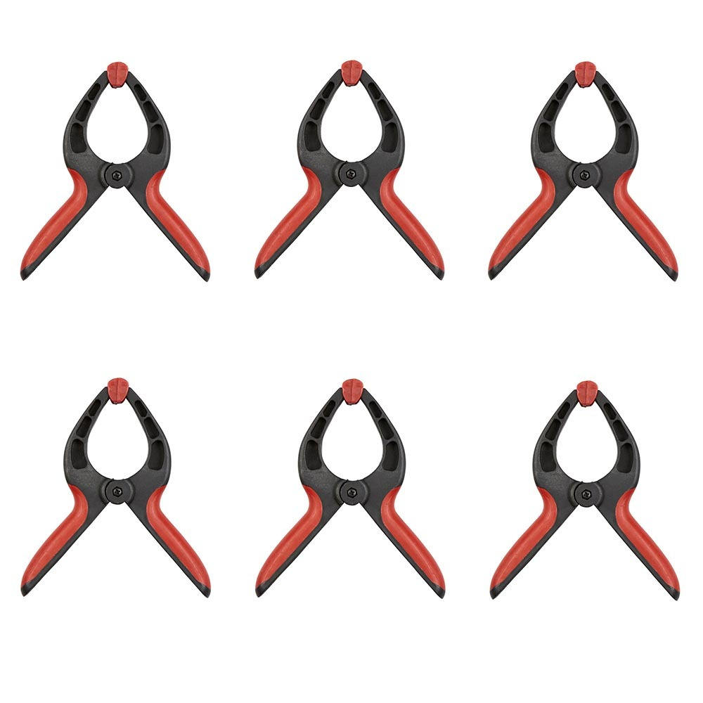 Juego de 6 pinzas de sujeción - sargento
