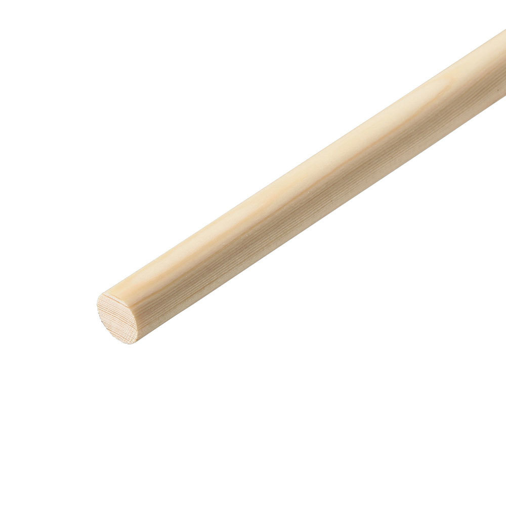 Varilla de madera de pino 2,4 m x ø 21 mm