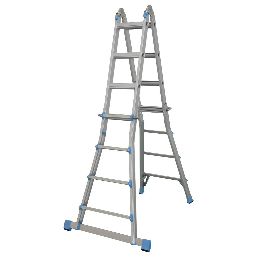Escalera transformable de 2 tramos y 7 peldaños Mac Allister