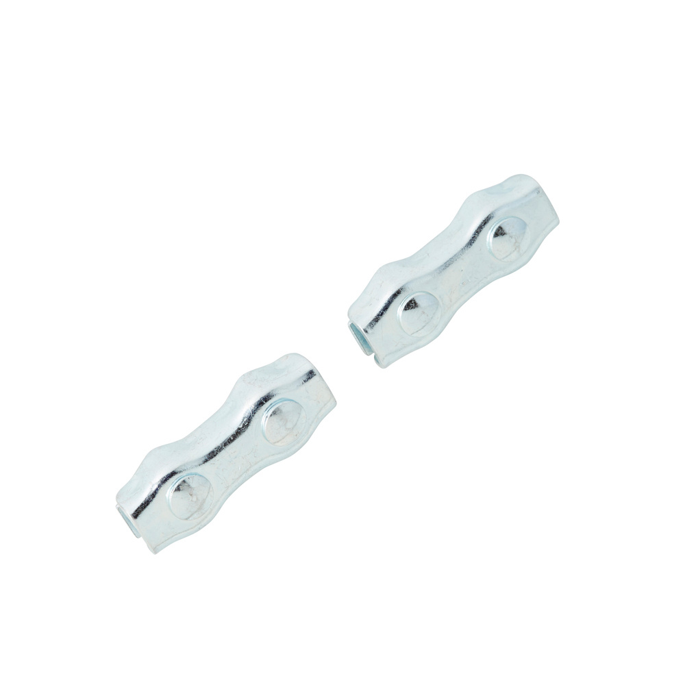 Pack sujetacables plano doble 4 mm