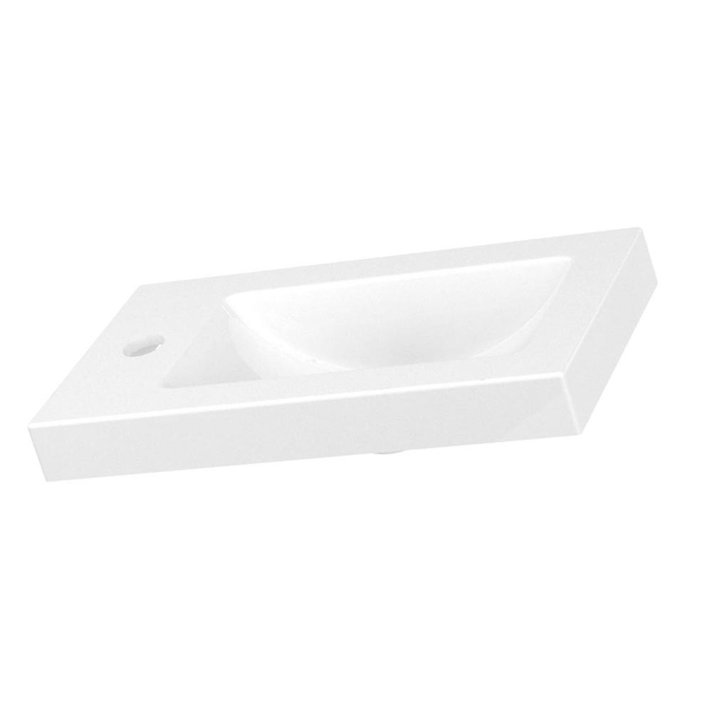 Lavabo resina beni 44x23 cm