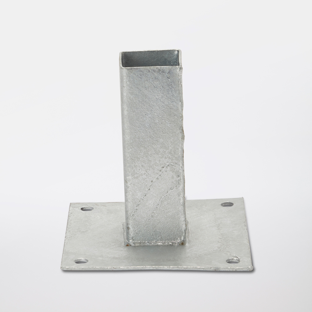 Soporte metálico para atornillar 4,5 x 4,5 cm Blooma