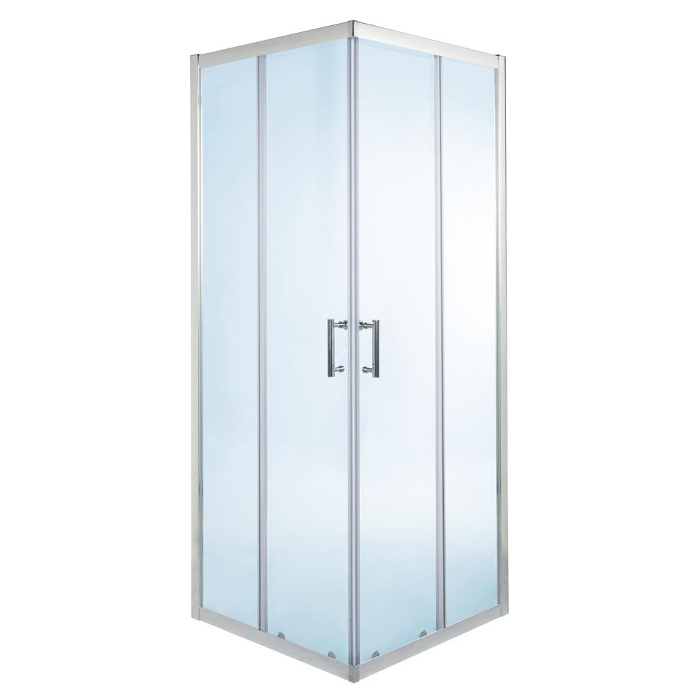 Mampara de ducha rectangular transparente 190x90x70cm onega