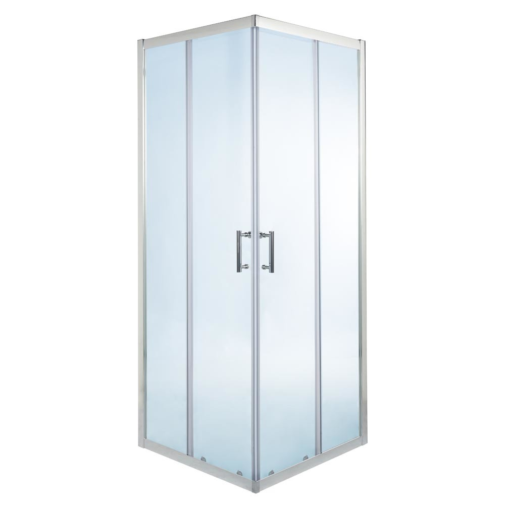 Mampara de ducha rectangular transparente 190x120x70cm onega