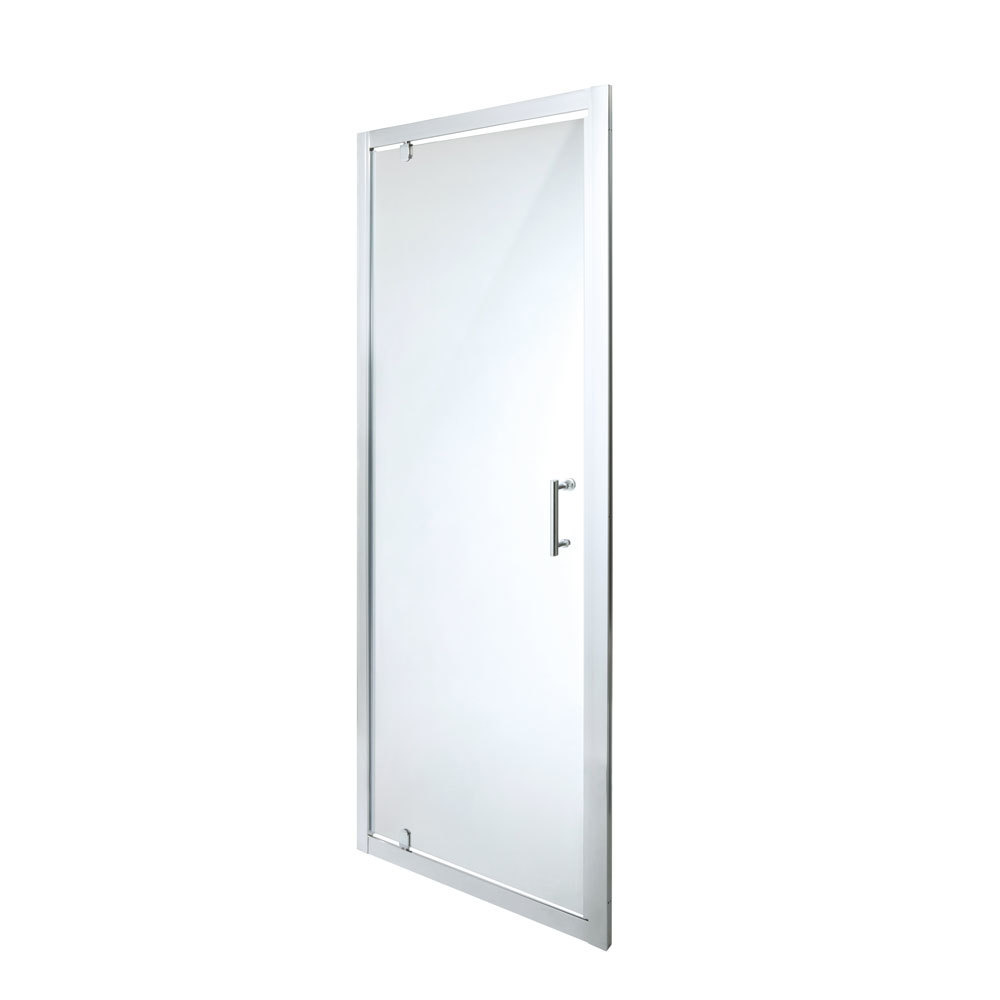 Mampara de ducha semi pivotante transparente 190x80cm onega