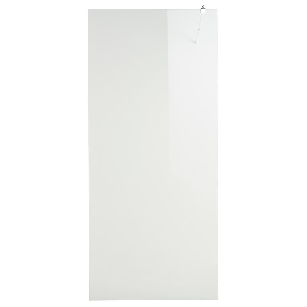 Mampara de ducha fija transparente 195x120cm onega