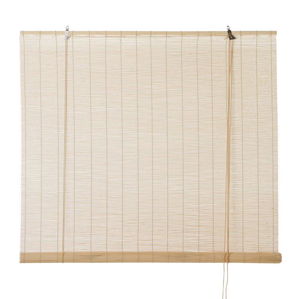 Estor enrollable bambú natural 120x180 cm