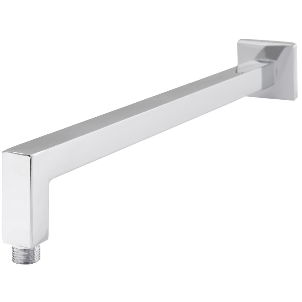 Brazo pared rectangular ducha