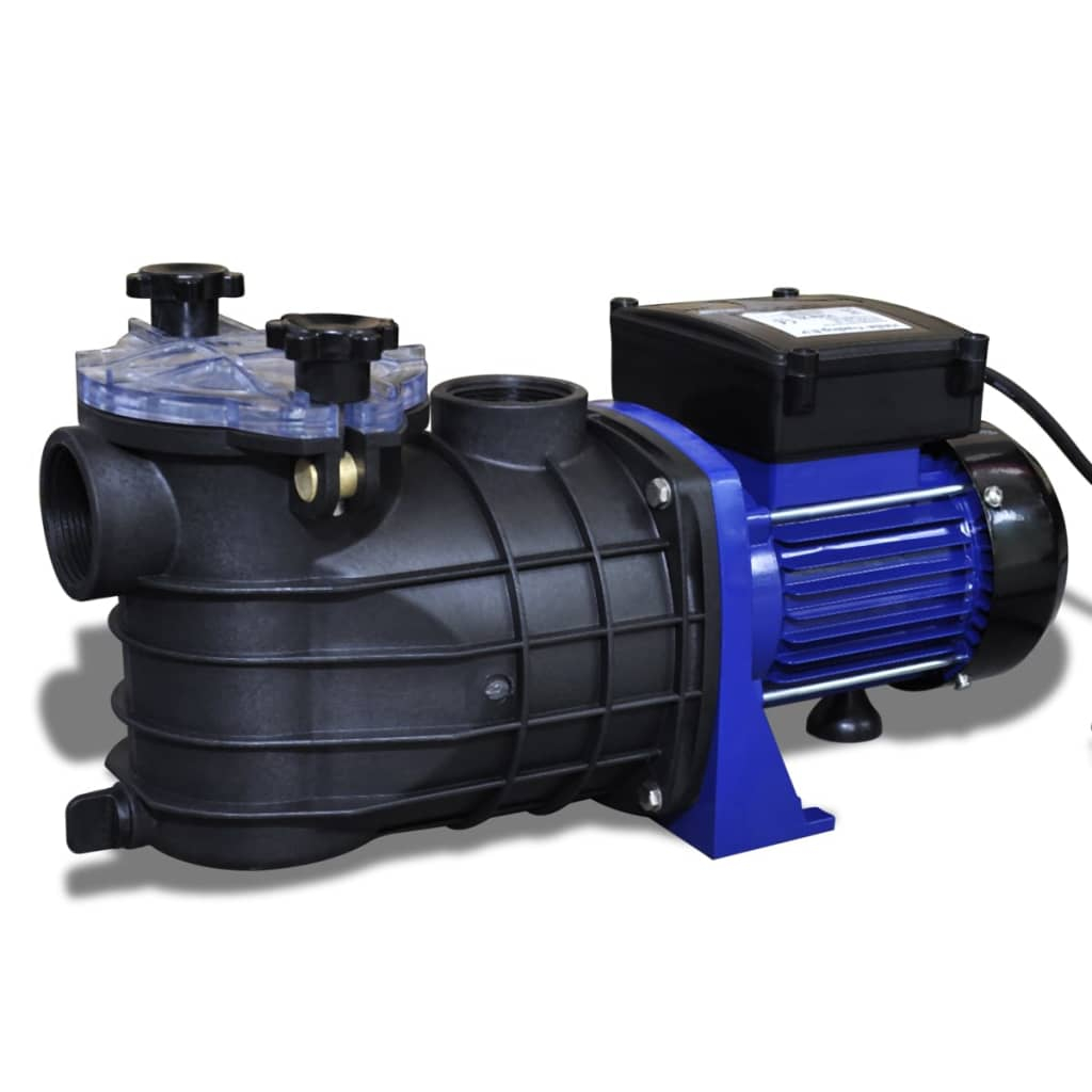 vidaXL bomba de piscina eléctrica 500 w azul
