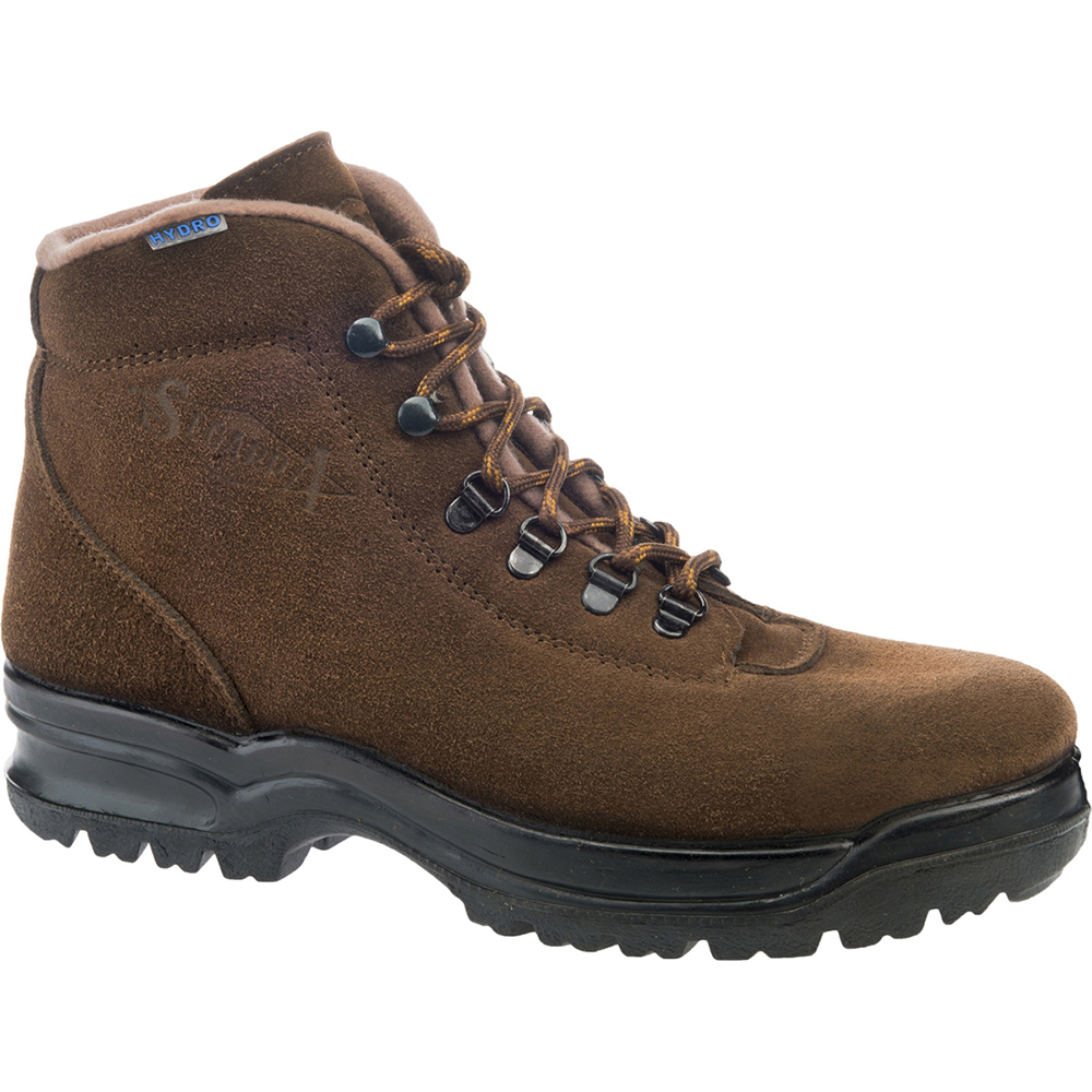 Bota de trekking fabricadas en serraje hidrofugado mod. 6200 color marrón (